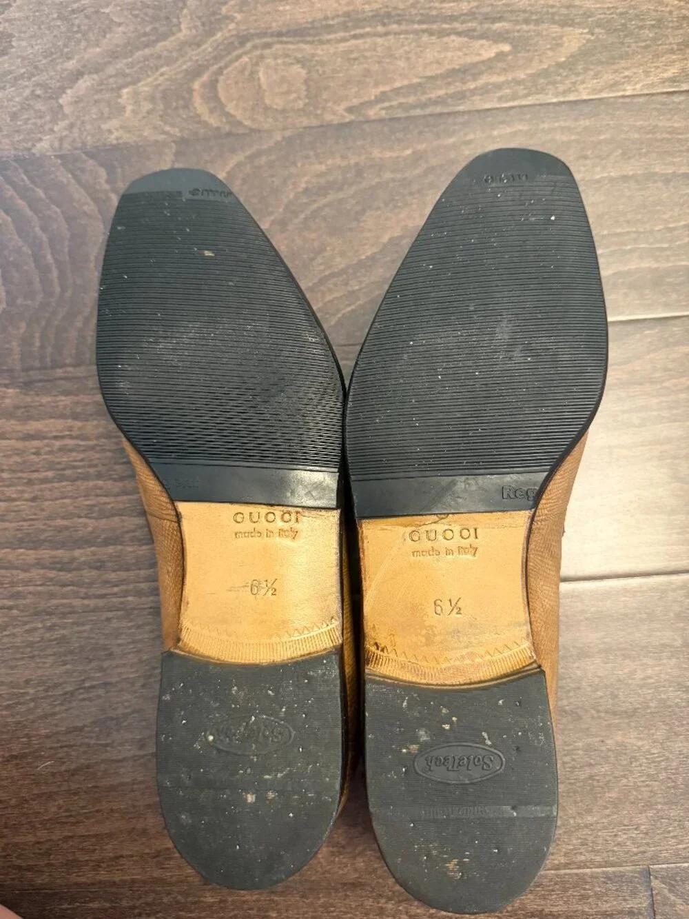 Vintage Gucci Genuine Lizard Leather Penny Loafers - Mens 6.5 (GUCCI SIZING)